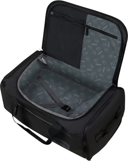 American Tourister Trailgo M Reisetasche Zurück 54Es Schwarz Stoff L55xB25xH33cm