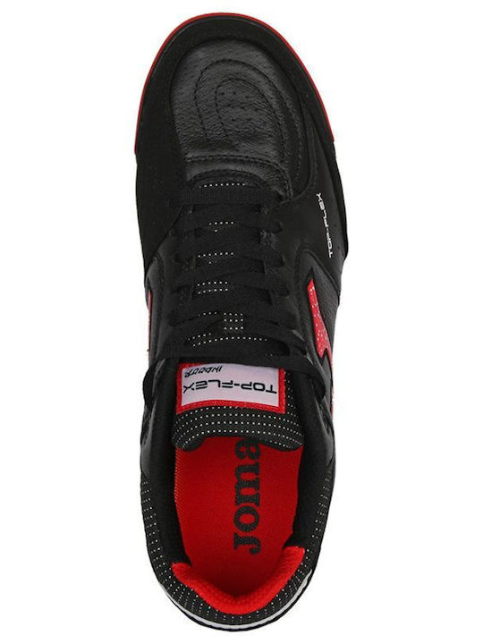 Joma Top Flex IN Low Football Shoes Hall Black