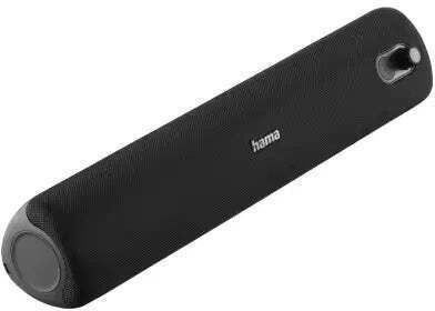 HAMA PipeRoll Ηχείο Bluetooth 20W με Διάρκεια Μπαταρίας έως 24 ώρες Μαύρο