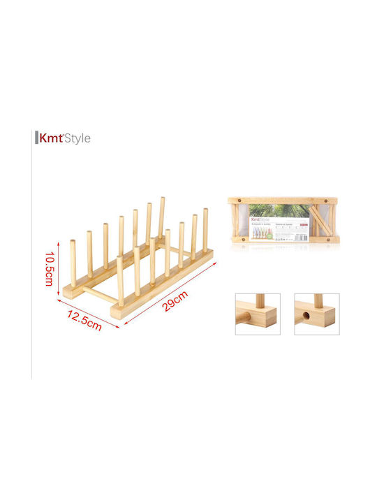 Wooden Cabinet Dish Rack 29x12.5x10.5cm Brown
