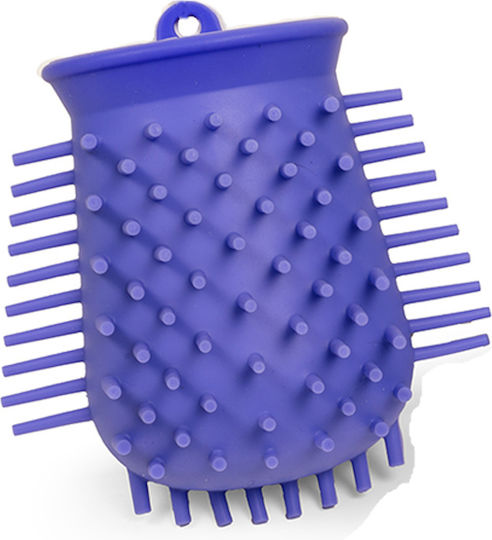 Glee Brush Dogs for Coat Grooming Purple