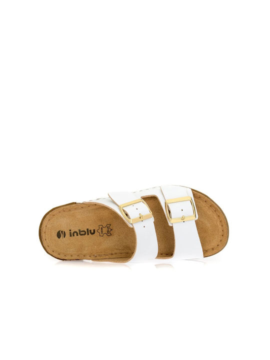 Inblu Damen Flache Sandalen in Weiß Farbe