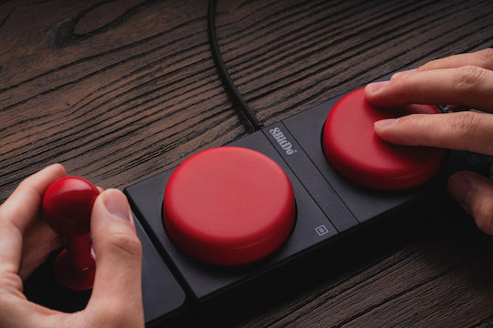 8Bitdo Retro C64 Edition Ασύρματο Gaming Μηχανικό Πληκτρολόγιο Tenkeyless (International English)