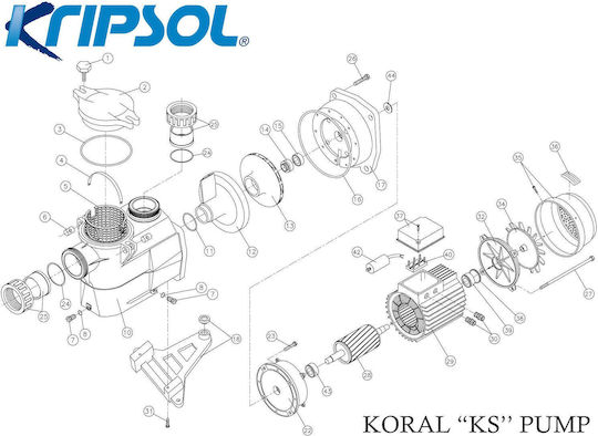 Kripsol Аксесоари за басейн