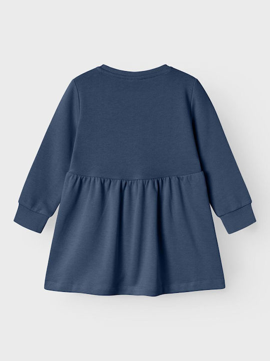 Name It Sweatshirt Kids Dress Long Sleeve Dark Blue