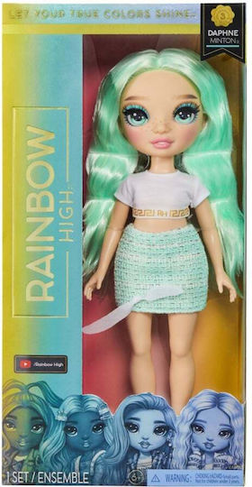 MGA Entertainment Daphne Mint Doll Rainbow High For 6+ Years