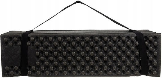 Single Substrat Camping 180x60cm Grosime 1cm în culoarea Negru