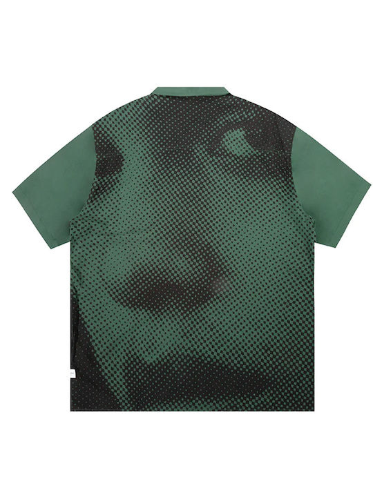 The Hundreds Men's Shirt Short Sleeve Forest Green