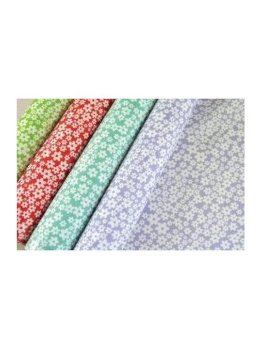 Fabric microfibre Margo seafoam green 72 cm X 5 m