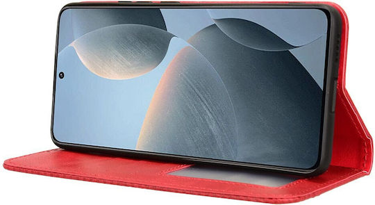 Retro Buchen Sie Rot (Xiaomi Poco F6 Pro 5G)