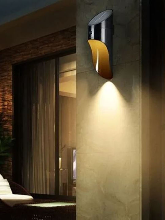 Wandmontierte Außenleuchte LED IP65 mit Kaltweiß Licht 23.5x9.1x8.6εκ.