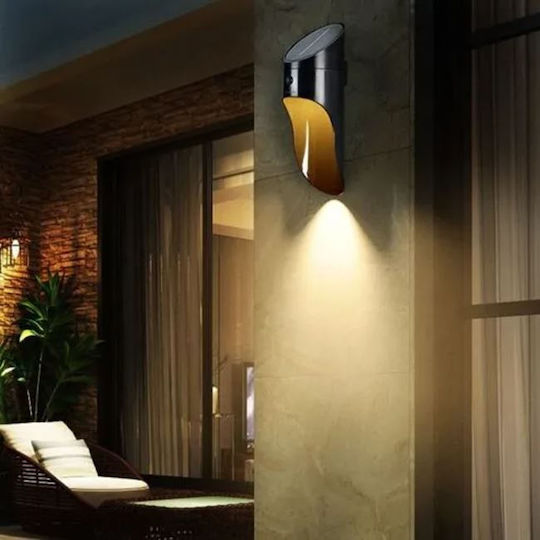 Wandmontierte Außenleuchte LED IP65 mit Kaltweiß Licht 23.5x9.1x8.6εκ.