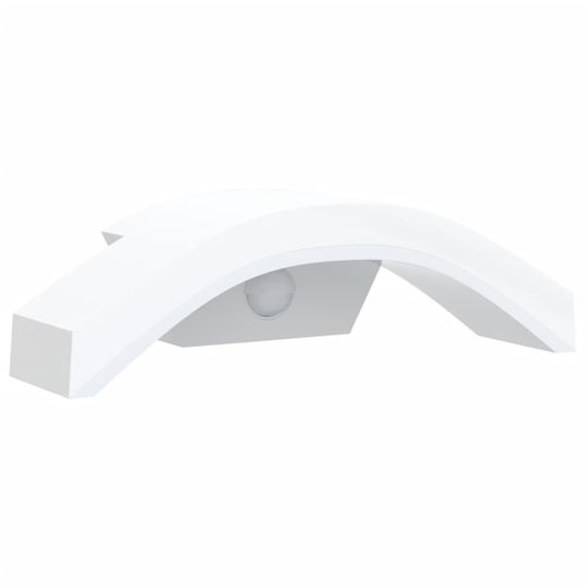 vidaXL Стенно Външно Осветително Тяло LED IP54 9W с Топло бяло Светлина 27.5x7x10εκ.