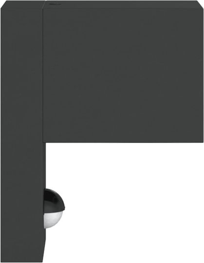 vidaXL Lumină de exterior montată pe perete GU10 IP44 7x12x15εκ.