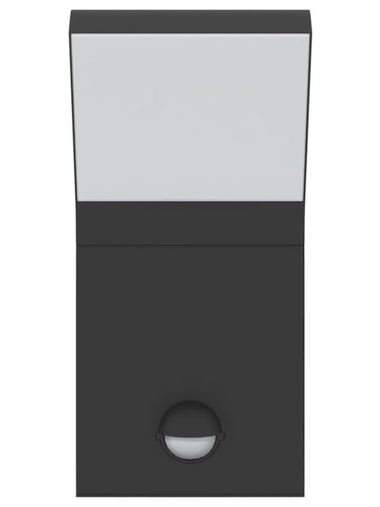 vidaXL Wall-Mounted Outdoor Light LED IP54 9W with Warm White Light 10x15x22εκ.