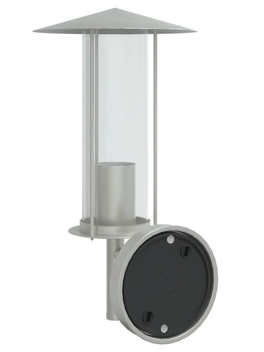 vidaXL Wandmontierte Außenleuchte E27 IP44 17.5x17.5x33εκ.