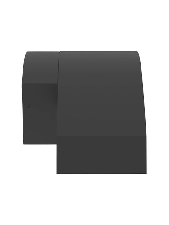 vidaXL Wandmontierte Außenleuchte LED IP54 9W mit Warmweiß Licht 27.5x7x10εκ.