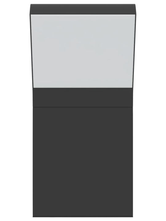 vidaXL Wall-Mounted Outdoor Light LED IP54 9W with Warm White Light 10x15x22εκ.