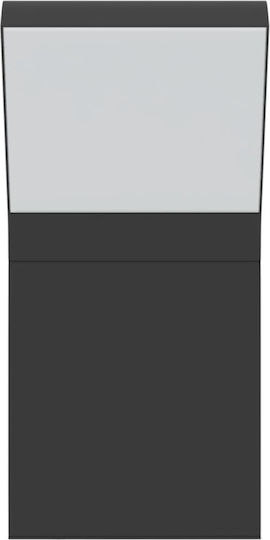 vidaXL Lumină de exterior montată pe perete LED IP54 9W cu Alb Cald Lumină 10x15x22εκ.