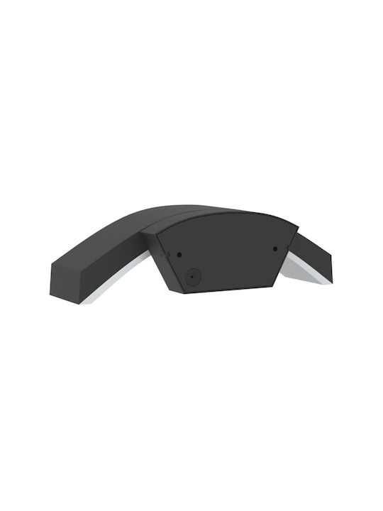 vidaXL Wandmontierte Außenleuchte LED IP54 9W mit Warmweiß Licht 27.5x7x10εκ.