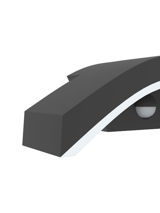 vidaXL Wandmontierte Außenleuchte LED IP54 9W mit Warmweiß Licht 27.5x7x10εκ.