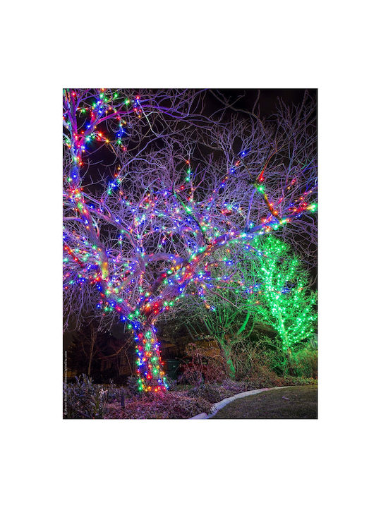300 Luminite LED 24m. Multicolore tip Șir 1buc