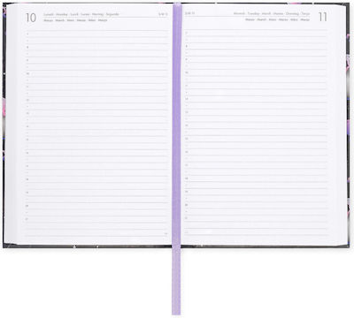 Legami Milano Daily Desktop Diary 2024 / 2025 White 12x18cm