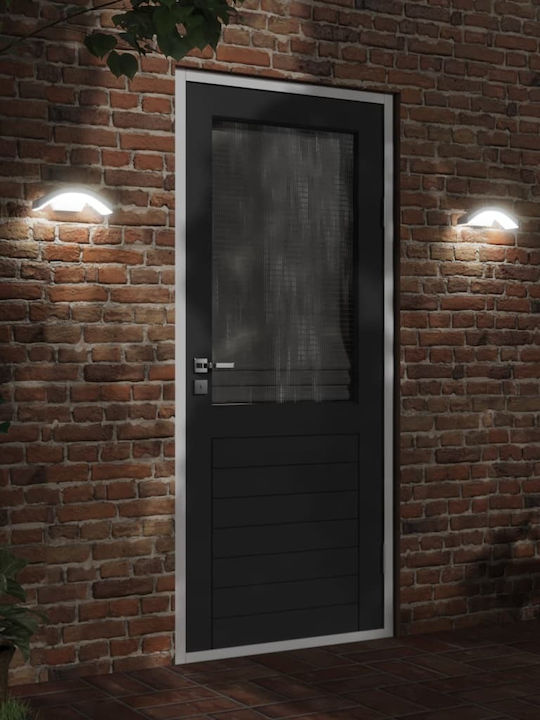 vidaXL Wall-Mounted Outdoor Light LED IP54 9W with Warm White Light 27.5x7x10εκ.