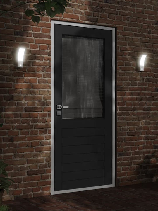 vidaXL Wall-Mounted Outdoor Light LED IP54 9W with Warm White Light 7x4.5x23εκ.