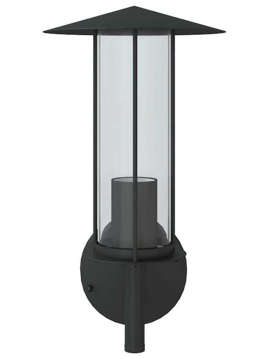 vidaXL Επιτοίχιο Εξωτερικό Φωτιστικό E27 IP44 17.5x17.5x33εκ.