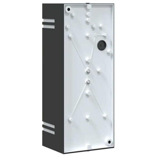 vidaXL Lumină de exterior montată pe perete GU10 IP44 9.5x7.5x24εκ.