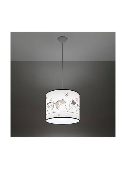 Sollux Hängelampe Mehrfarbig mit Fassung E27 30cm.