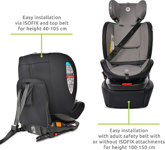 Lorelli Ares Καθισματάκι Αυτοκινήτου i-Size με Isofix Ginger