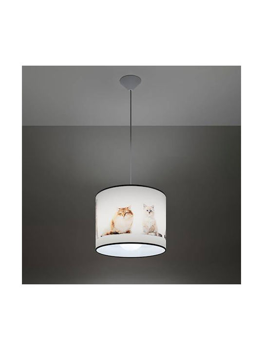 Sollux Hängelampe Mehrfarbig mit Fassung E27 30cm.