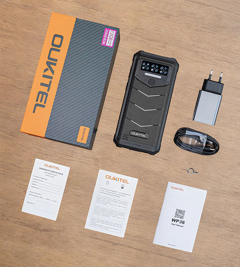 Oukitel WP38 Dual SIM (6GB/256GB) Resistant Smartphone Black
