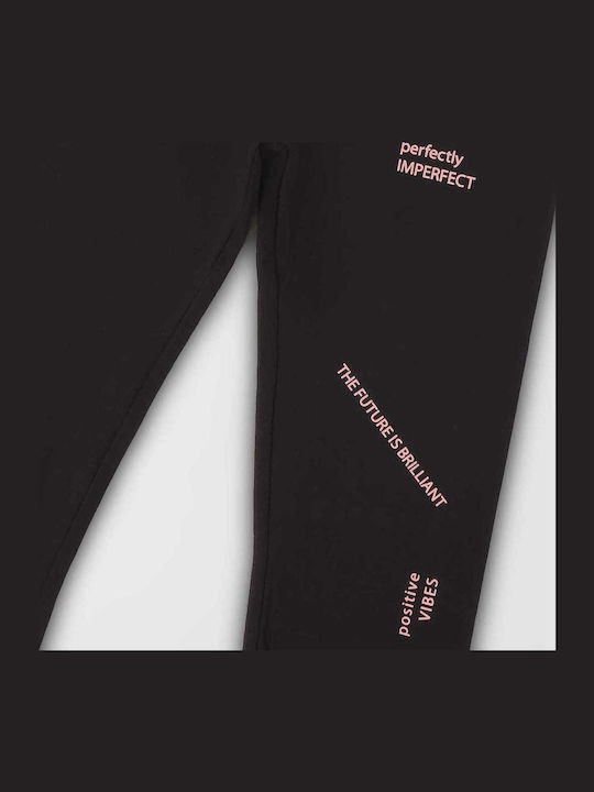 Kinder Leggings Lang Black
