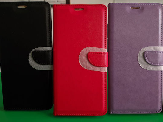 Leewello Портмоне Силикон / Изкуствена кожа Розово злато (Xiaomi 13 Lite)