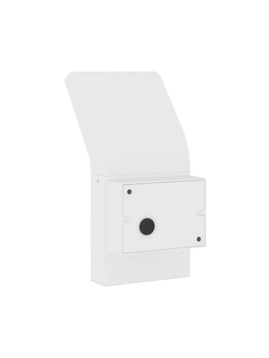 vidaXL Wandmontiertes Außenlicht LED IP54 9W Mit Warmweißem Licht 10x15x22cm