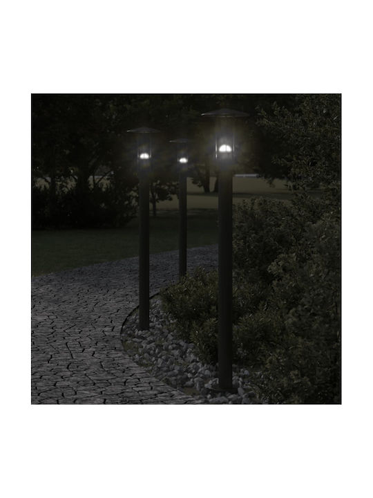 vidaXL Φωτιστικό Κολωνάκι Εξωτερικού Χώρου 40W IP44 για Ντουί E27 Μαύρο