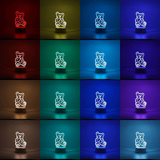 Φωτιστικό LED 3D Illusion Φωτιστικό LED 3D Illusion