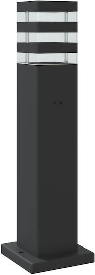vidaXL Solar Light Floor Column 11W with Motion Sensor and Photocell IP44 14cmx14cmx50cmcm