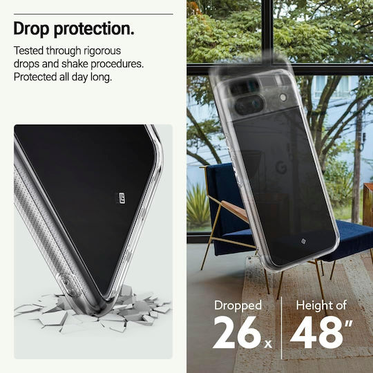Caseology Back Cover Πλαστικό Διάφανο (Google Pixel 8a)