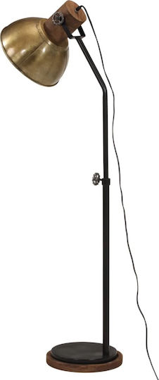 vidaXL Floor Lamp H100xW30cm. with Socket for Bulb E27 Bronze