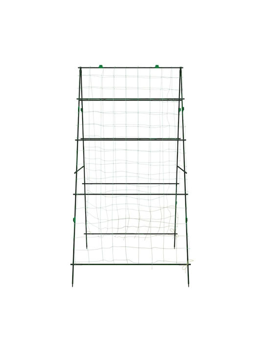 Garden Climbing Plants Metallic Trellis Green 10x10cm 3pcs