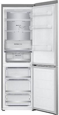 LG Ψυγειοκαταψύκτης Total NoFrost Υ186xΠ59.5xΒ68.2εκ. Inox