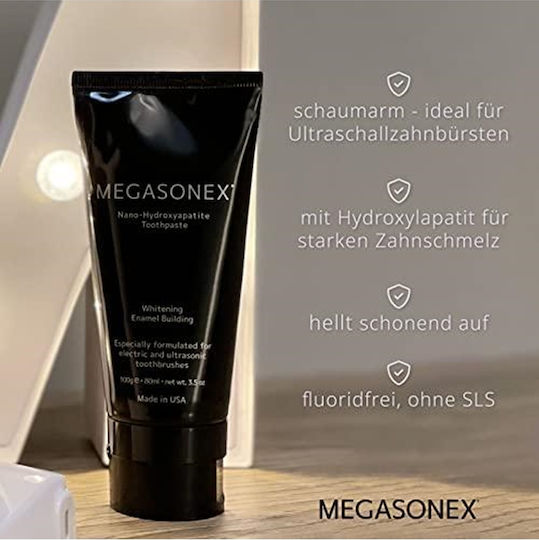 Megasonex Zahnpasta Ohne Fluorid für Aufhellung 80ml