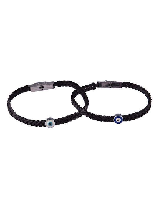 Armband mit Design Auge aus Stahl