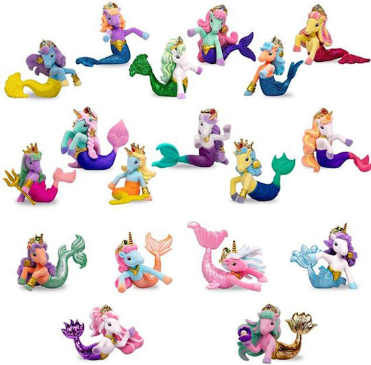 Collectible Figure Craze Mermaid Unicorn Multicolored