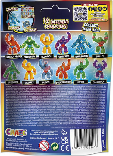 Collectible Figurine Craze Stretchy Legends Minis