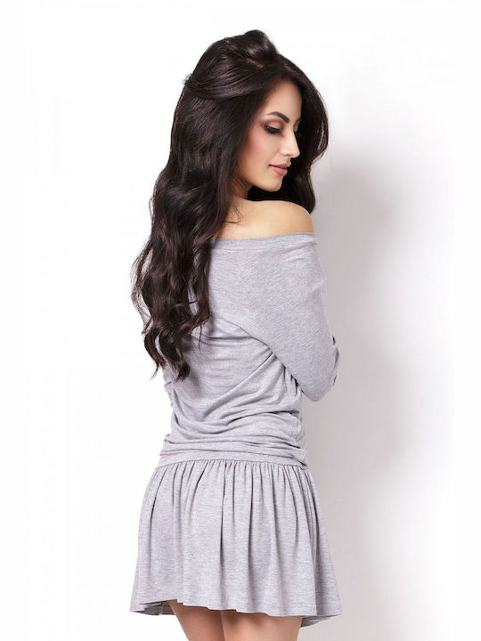 Ivon Mini Dress Gray